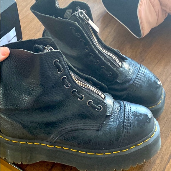 Platform zip up doc martens - Picture 1 of 1